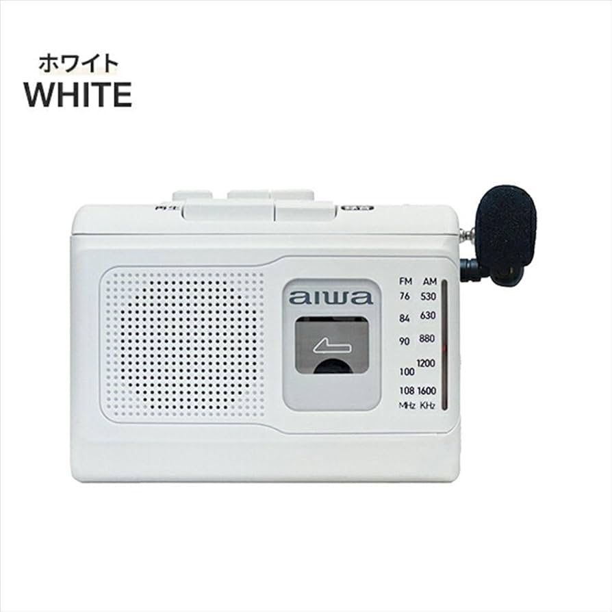 Amazon.co.jp: とうしょう aiwa ラジカセ ポータブル カセット